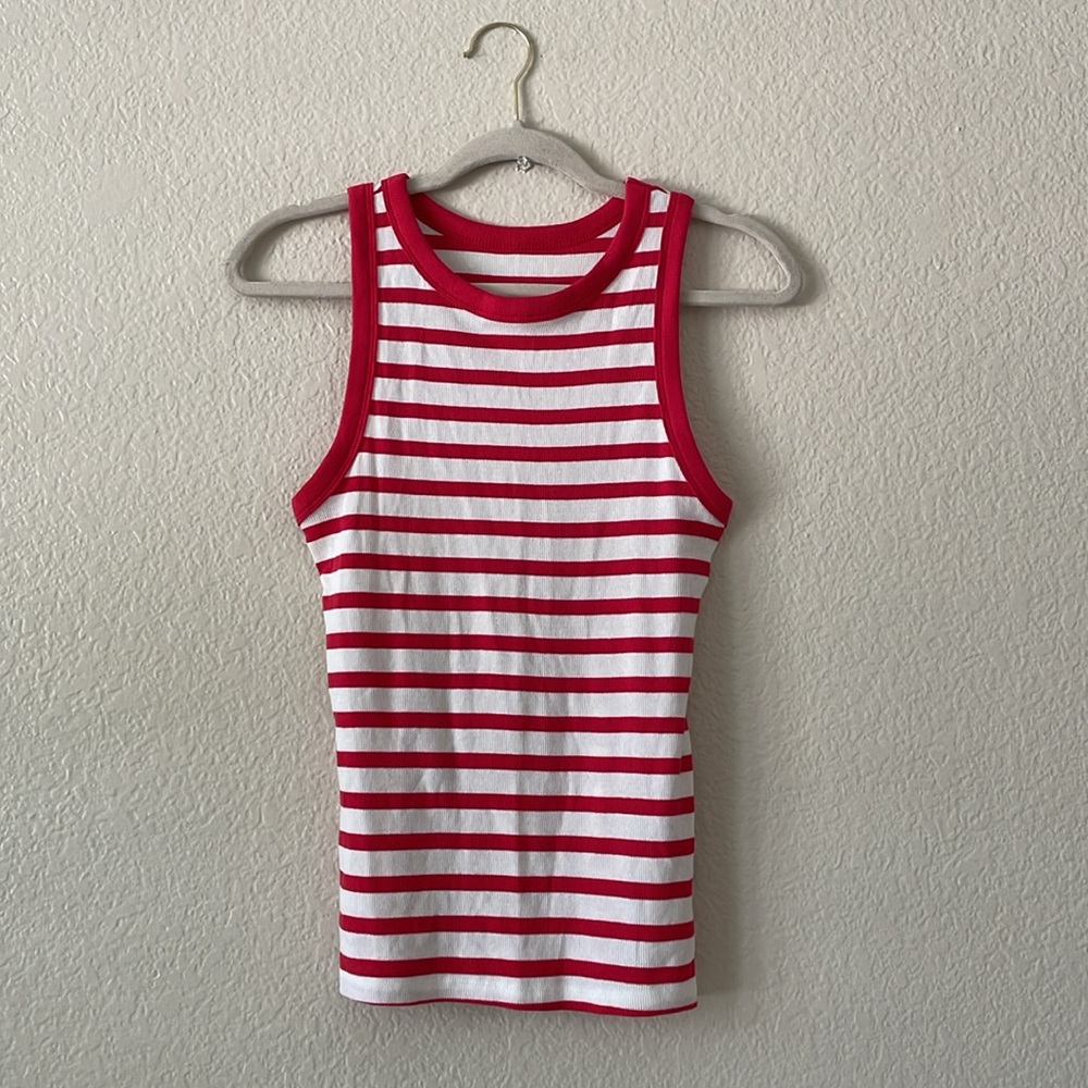 A New Day Scoop Tank Top Coastal